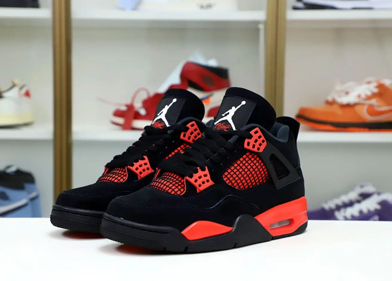 AIR RETRO 4 'RED JORDAN THUNDER' 0625
